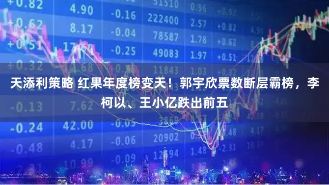 天添利策略 红果年度榜变天！郭宇欣票数断层霸榜，李柯以、王小亿跌出前五